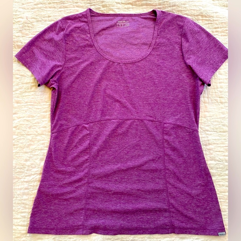 EDDIE BAUER Athletic Tee, EUC, Size L